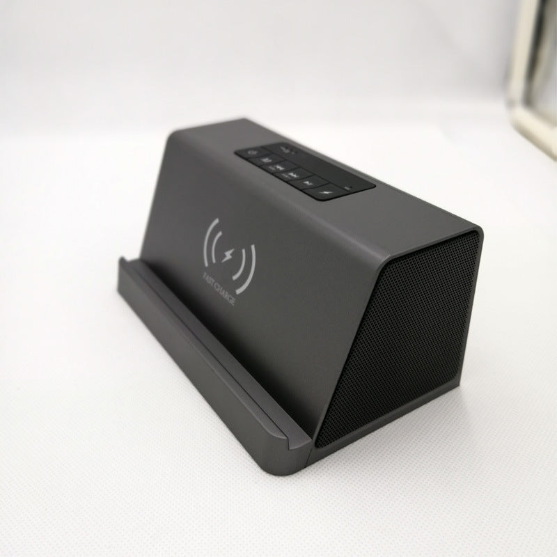 JMT-396298 Wireless Charging Bluetooth Speaker with 4000mAh Battery and Dual 3W Speakers