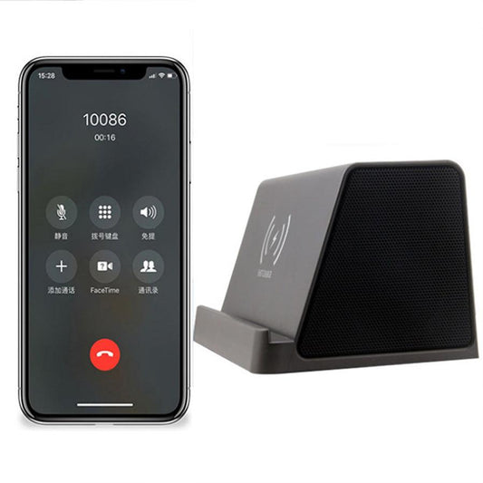 JMT-396298 Wireless Charging Bluetooth Speaker with 4000mAh Battery and Dual 3W Speakers