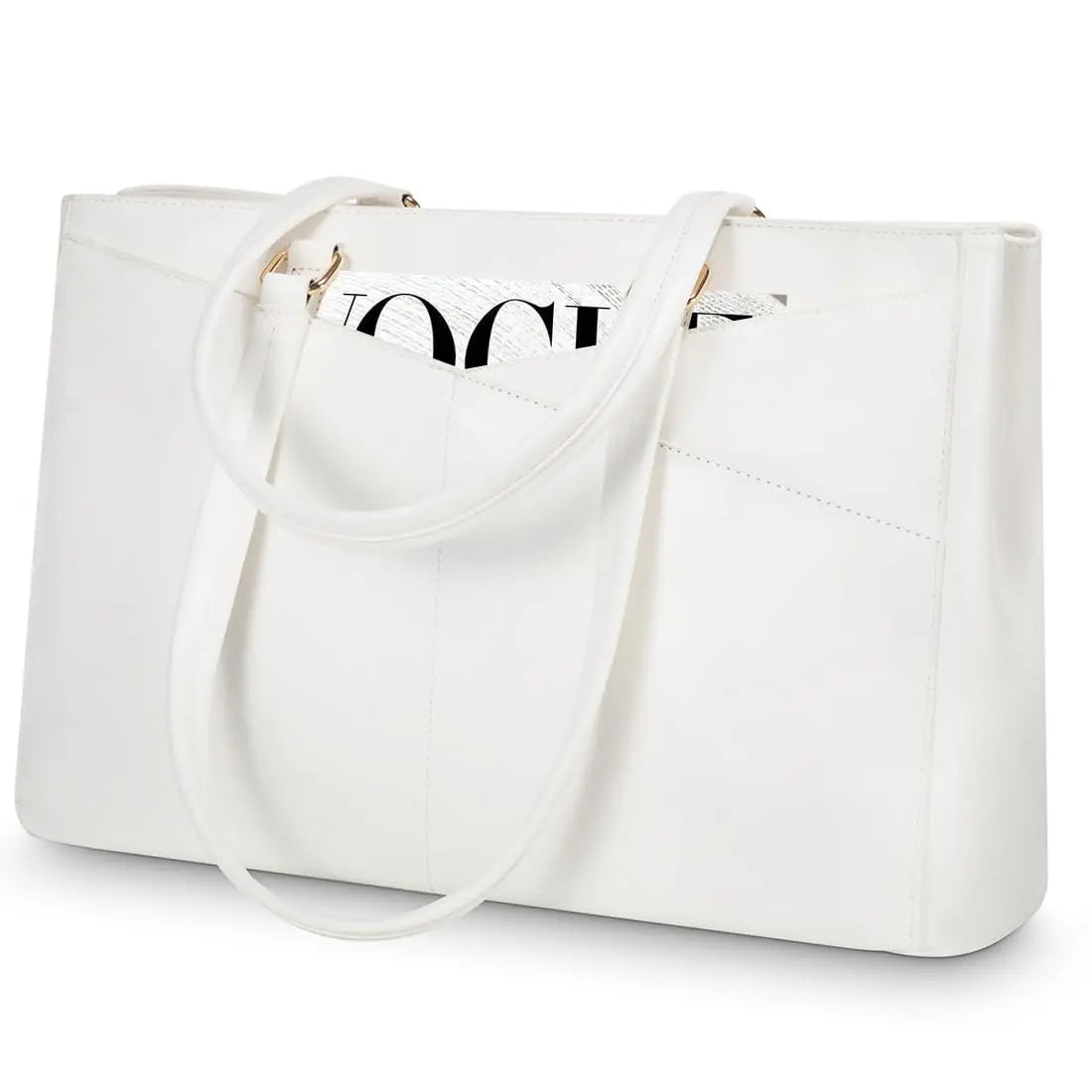 JMT-396426 Stylish 15.6 Inch Women's Laptop Handbag for Office and Business - Large Capacity Notebook Tote Bag