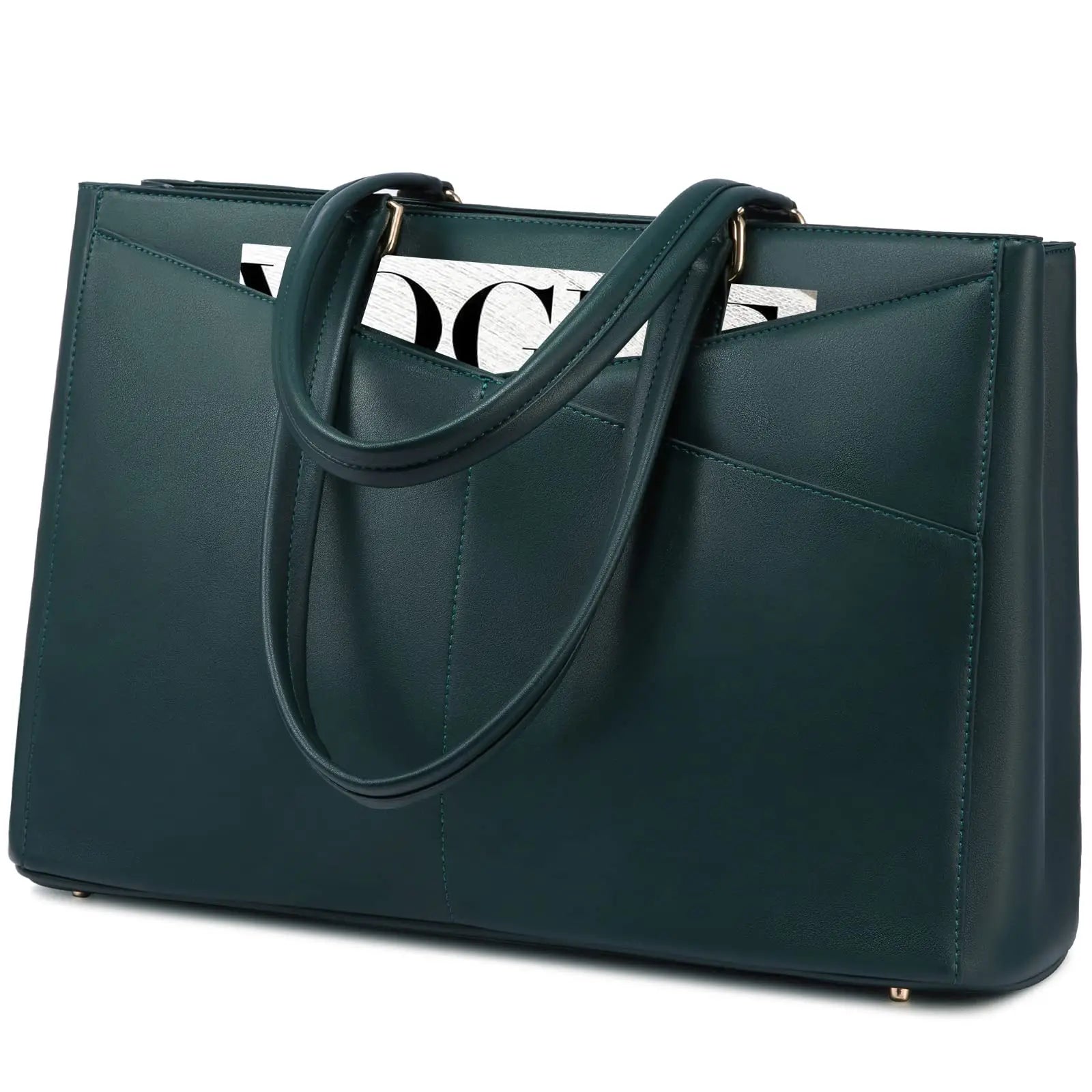 JMT-396426 Stylish 15.6 Inch Women's Laptop Handbag for Office and Business - Large Capacity Notebook Tote Bag