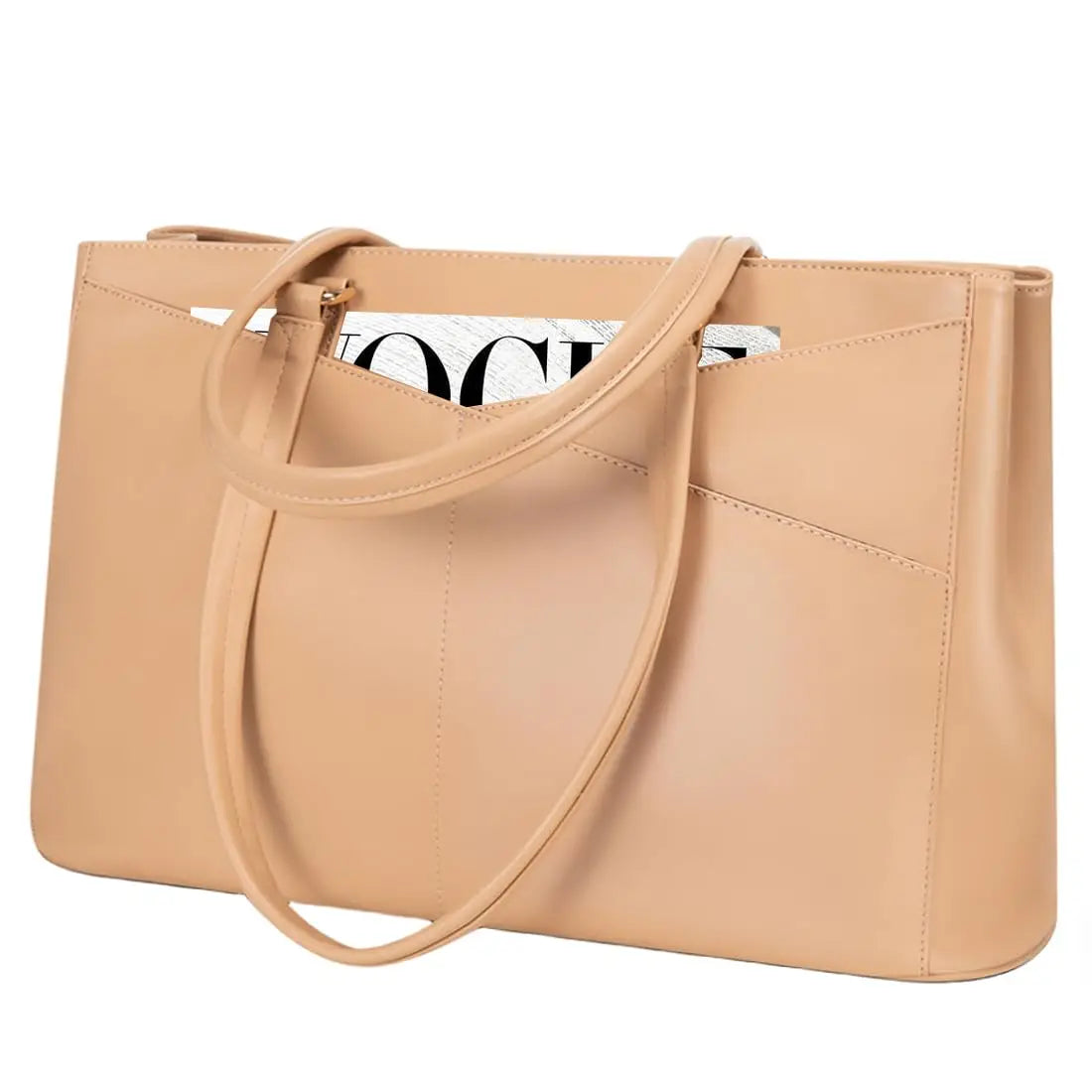 JMT-396426 Stylish 15.6 Inch Women's Laptop Handbag for Office and Business - Large Capacity Notebook Tote Bag