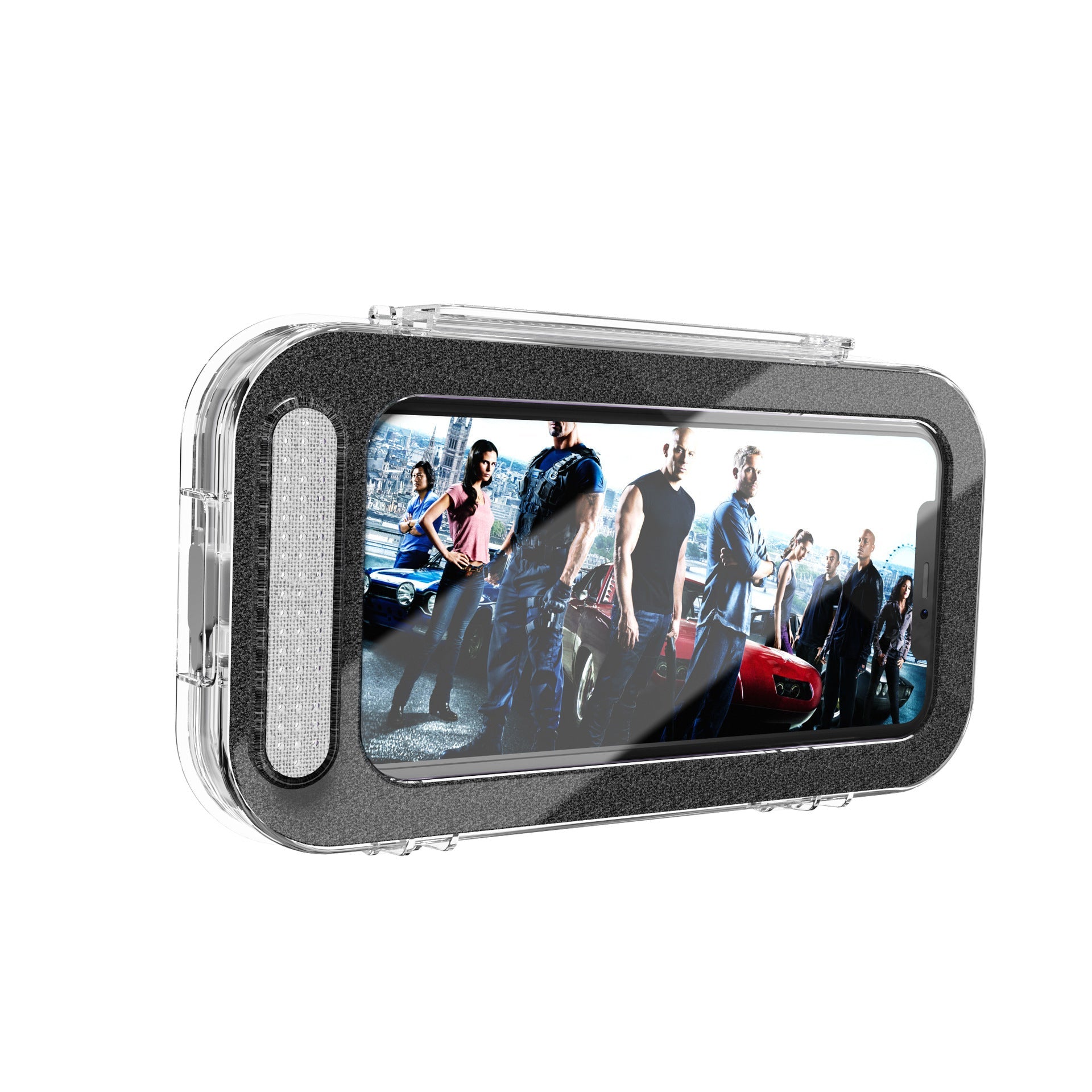 JMT-396618 Waterproof Mobile Phone Holder for Bicycles and Motorcycles, Rearview Mirror Attachment