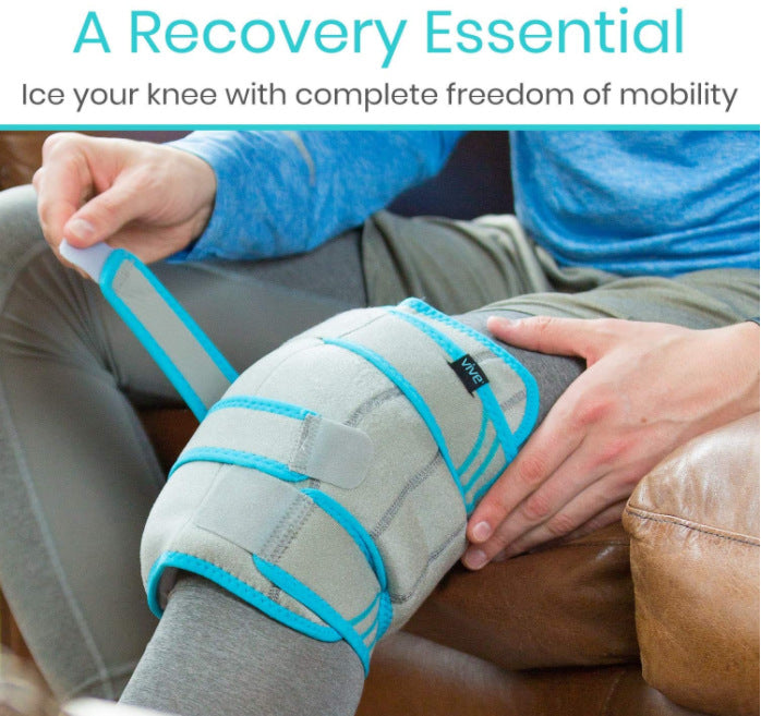 JMT-396682 Dual Temperature Gel Knee Support with Hot and Cold Therapy
