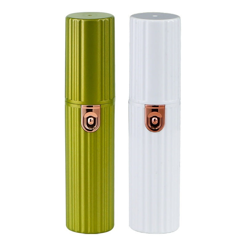 JMT-396746 Two-in-One Electric Epilator and Eyebrow Trimmer for Face Shaving, USB Rechargeable, Pearl White and Turquoise