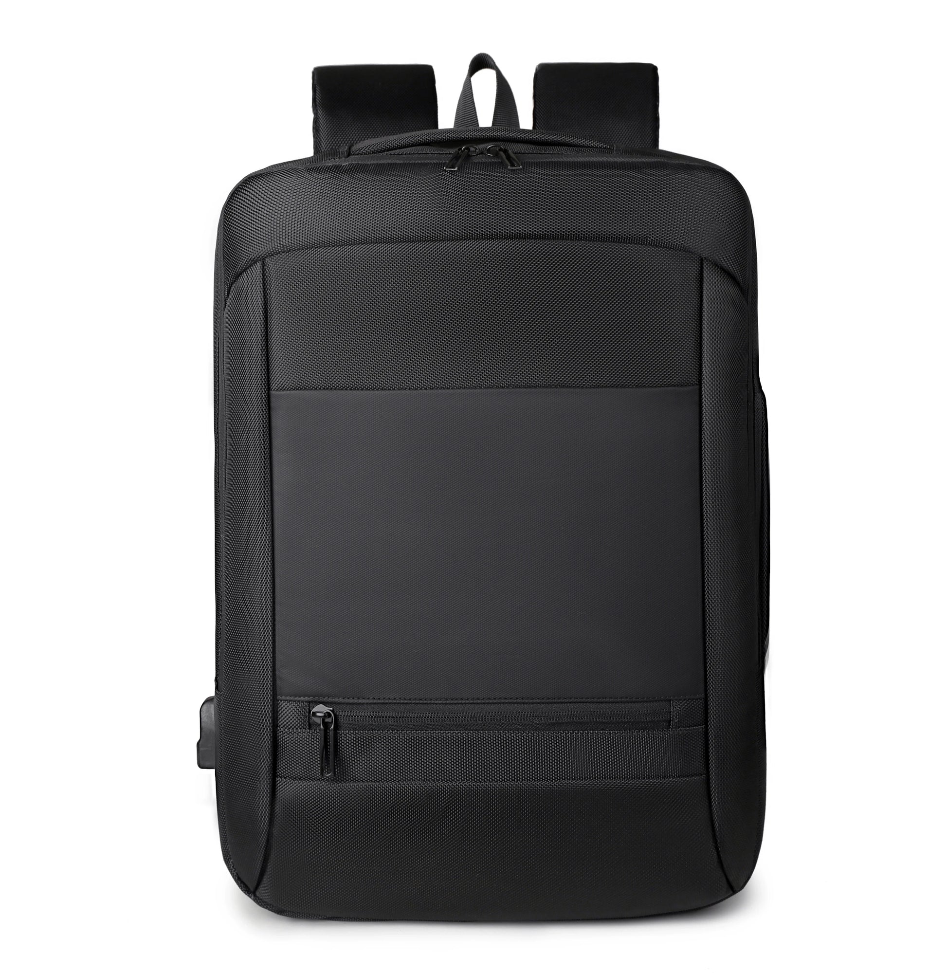 JMT-396938 Lightweight Double-Headed Zipper Laptop Backpack with USB Charging Capability
