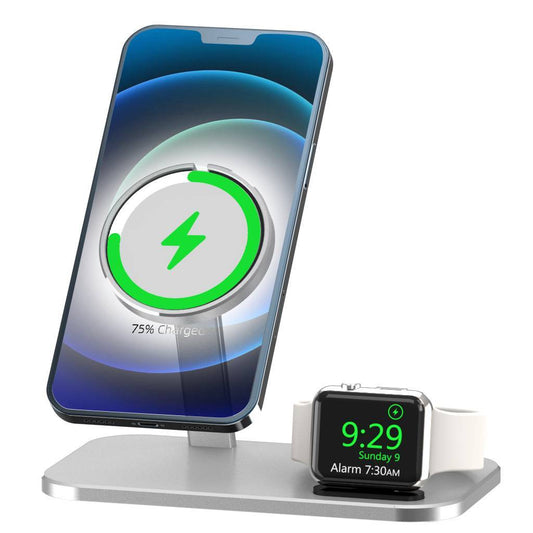 JMT-396938 Two-in-One Magnetic Wireless Charging Stand for MagSafe and Apple Watch