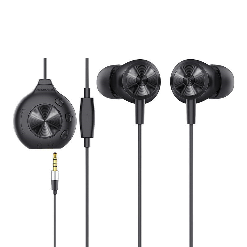 JMT-397258 Gaming In-Ear Wired Headset with Sound Card and Replaceable Earplugs