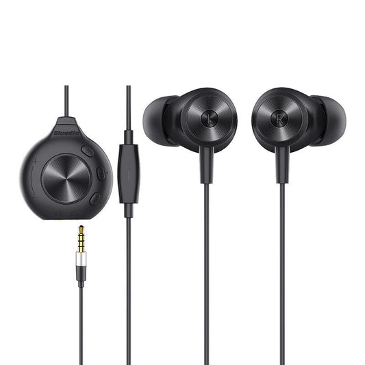 JMT-397258 Gaming In-Ear Wired Headset with Sound Card and Replaceable Earplugs