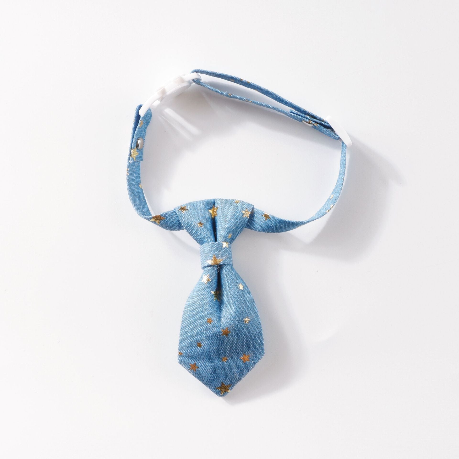 JMT-397578 Adjustable Designer Dog Collar with Golden Star Design for Small to Medium Dogs and Cats