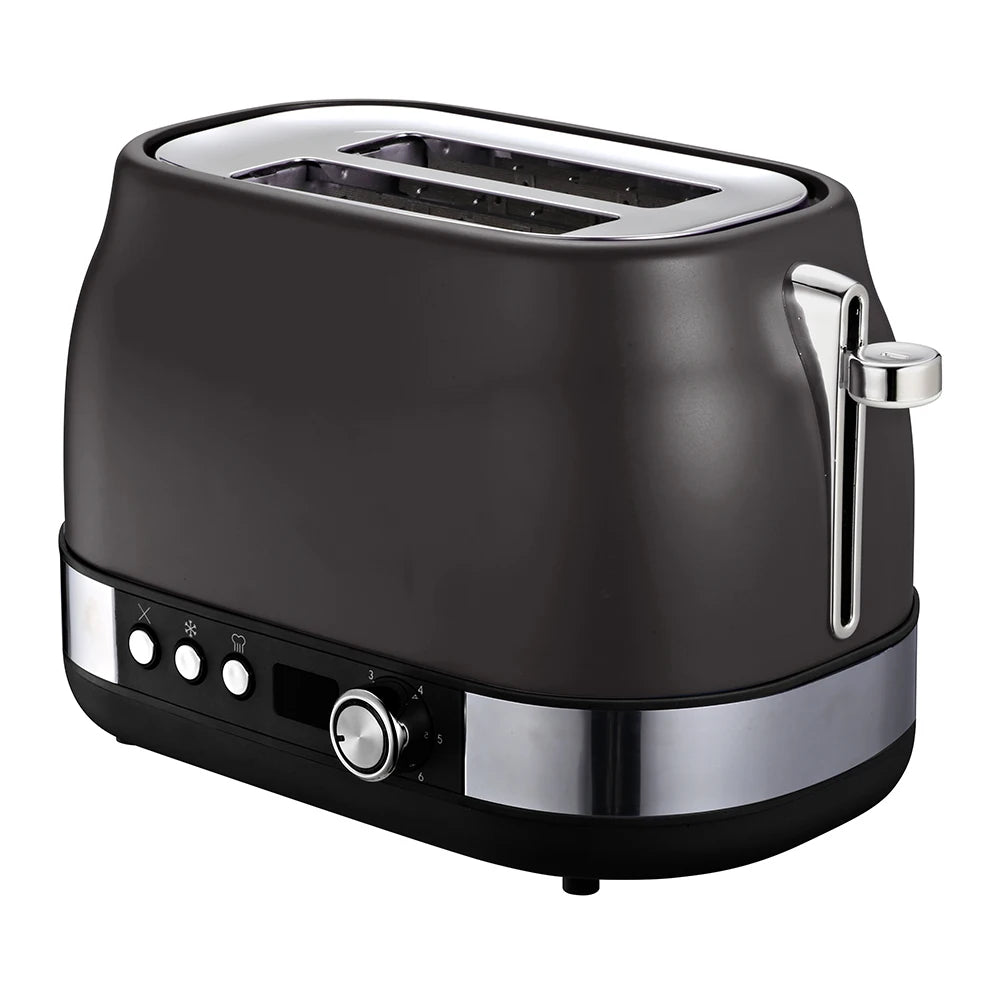 JMT-397578 LED Display Time Smart Toaster for 2 Slices – Commercial Pop-up Toaster