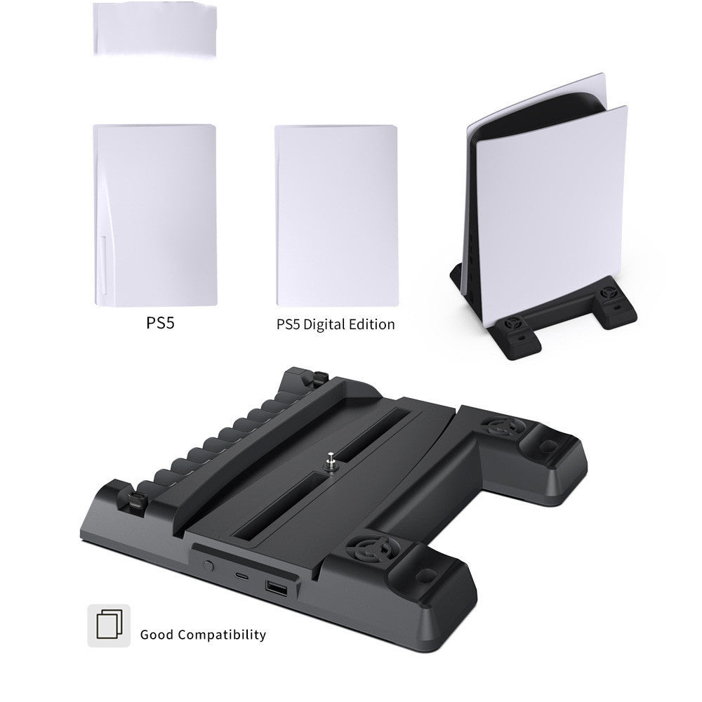 JMT-397770 PS5 Multi-Function Dock with Cooling Fan and Dual Controller Charger