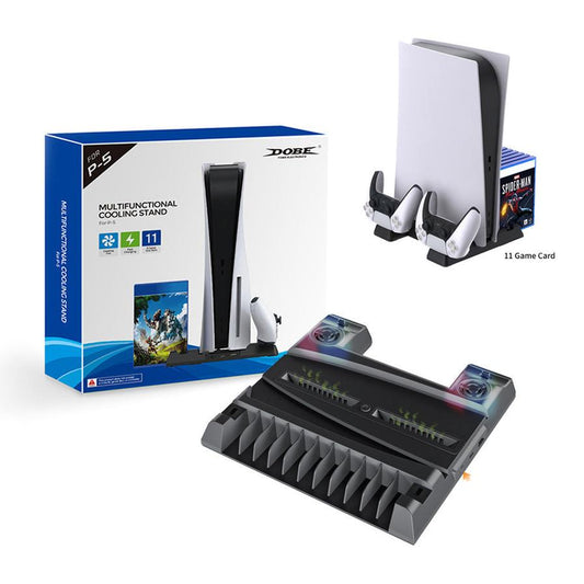 JMT-397770 PS5 Multi-Function Dock with Cooling Fan and Dual Controller Charger