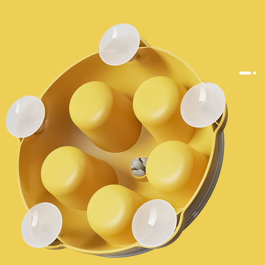 JMT-397898 Interactive Snack Bowl for Cats - Educational Pet Toy and Storage Solution