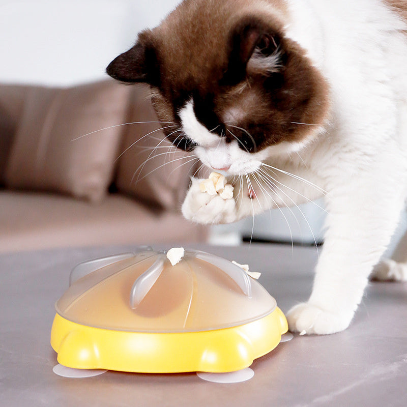 JMT-397898 Interactive Snack Bowl for Cats - Educational Pet Toy and Storage Solution