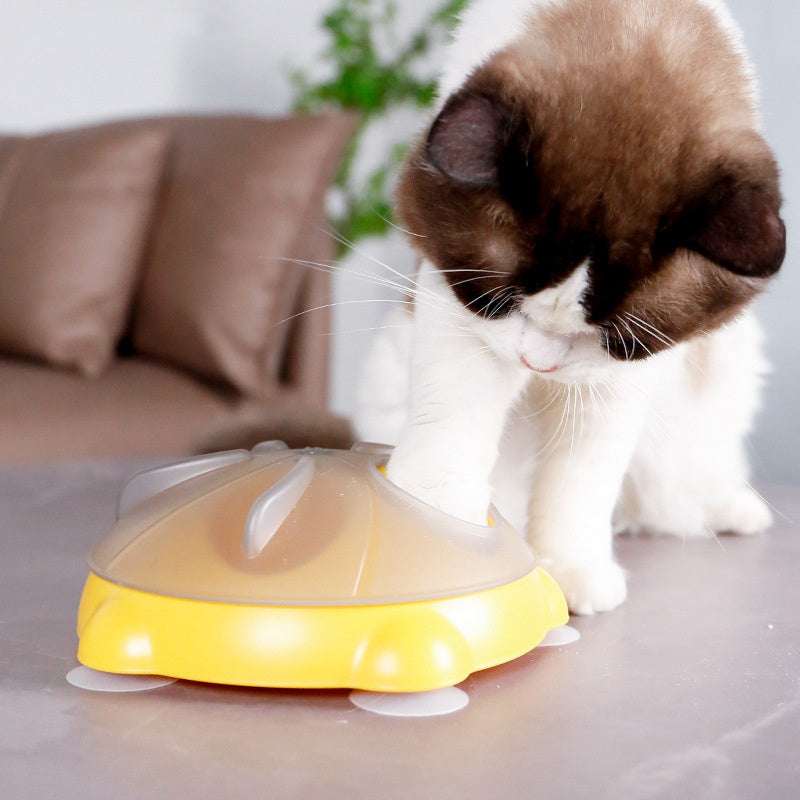 JMT-397898 Interactive Snack Bowl for Cats - Educational Pet Toy and Storage Solution