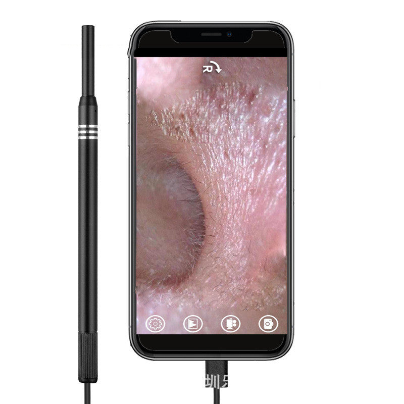 JMT-398154 3-in-1 Visual Otoscope with USB Connectivity for Android and PC, 5.5mm Camera, Adjustable LED Lighting