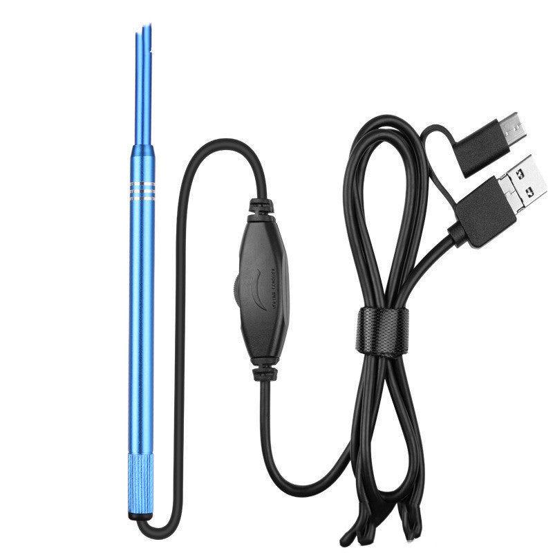 JMT-398154 3-in-1 Visual Otoscope with USB Connectivity for Android and PC, 5.5mm Camera, Adjustable LED Lighting