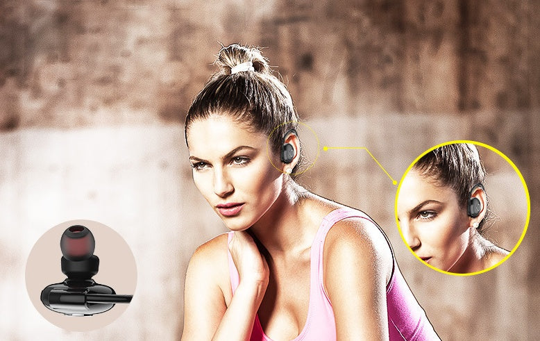 JMT-399050 Bluetooth Wireless Headset with Noise Reduction and 10-Hour Call Duration