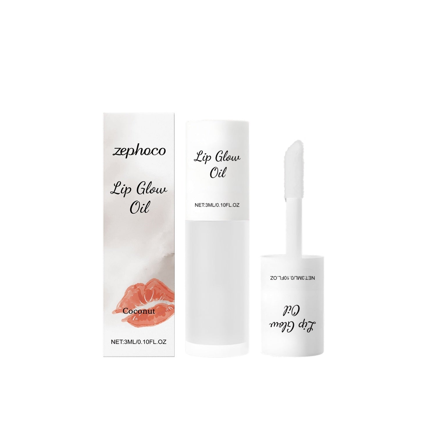 JMT-399178 Moisturizing Lip Gloss Oil with Peony Extract - Hydrating Formula for Soft, Glossy Lips