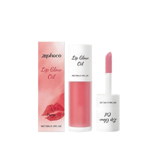 JMT-399178 Moisturizing Lip Gloss Oil with Peony Extract - Hydrating Formula for Soft, Glossy Lips