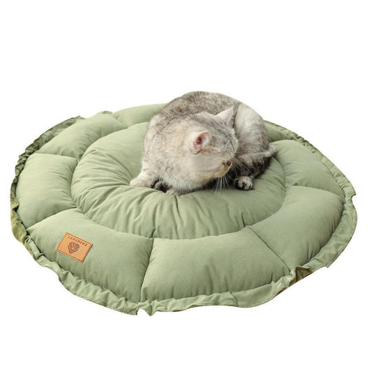 JMT-399370 Reversible Dual-Use Donut Cat Bed for Indoor Cats and Kittens