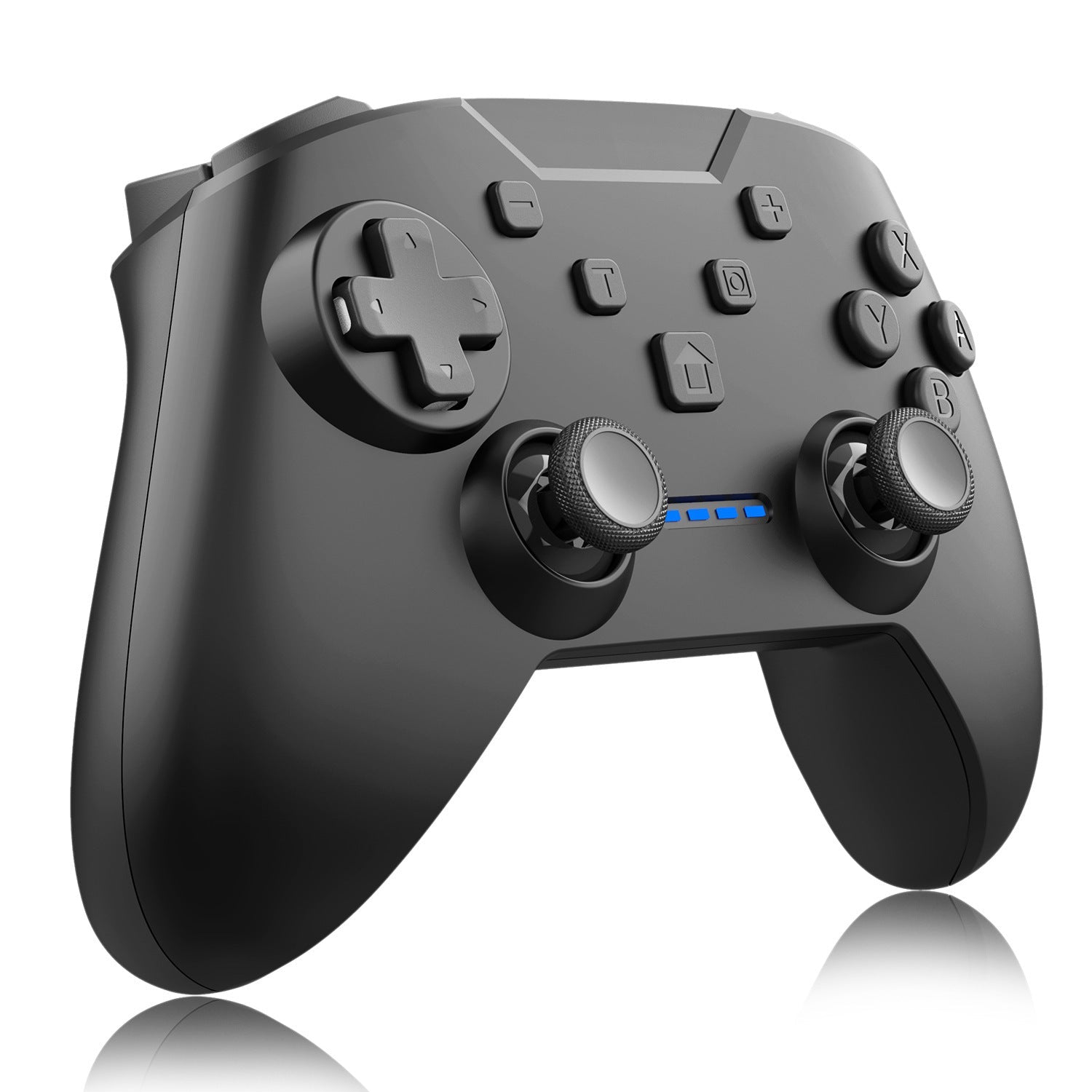 JMT-399370 Wireless Bluetooth Gamepad with Wake-up Function and Dual Vibration Support for Switch and Windows Devices