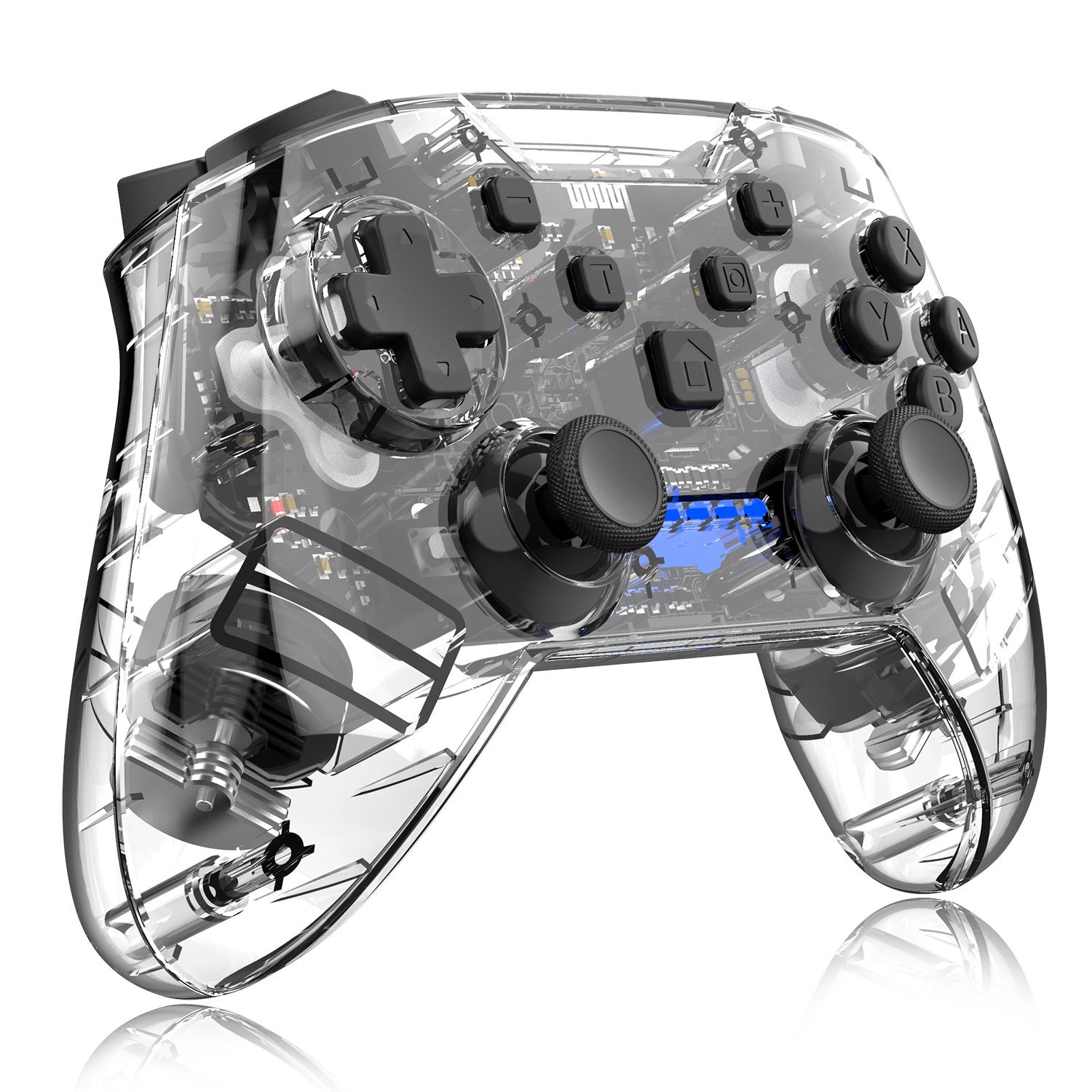 JMT-399370 Wireless Bluetooth Gamepad with Wake-up Function and Dual Vibration Support for Switch and Windows Devices
