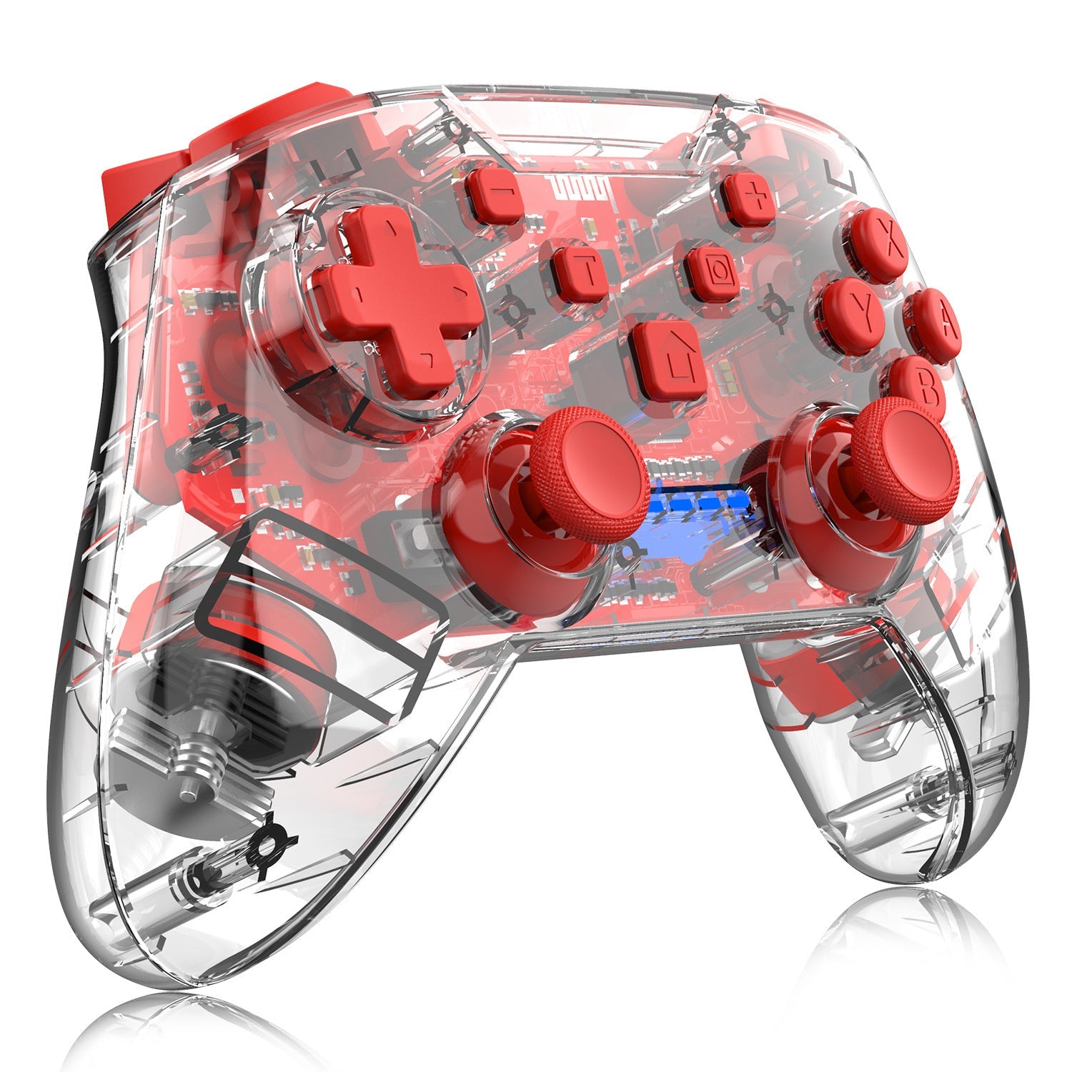 JMT-399370 Wireless Bluetooth Gamepad with Wake-up Function and Dual Vibration Support for Switch and Windows Devices