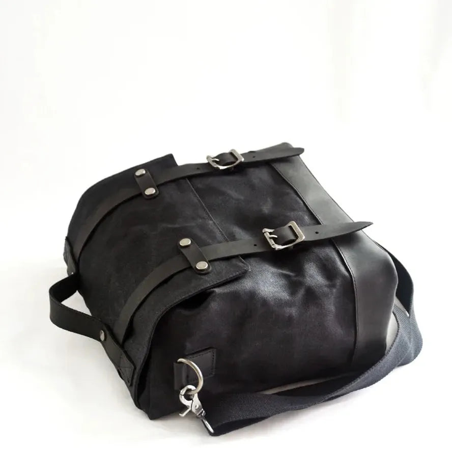 JMT-399434 Vintage Motorcycle Luggage Side Box and Camera Shoulder Bag