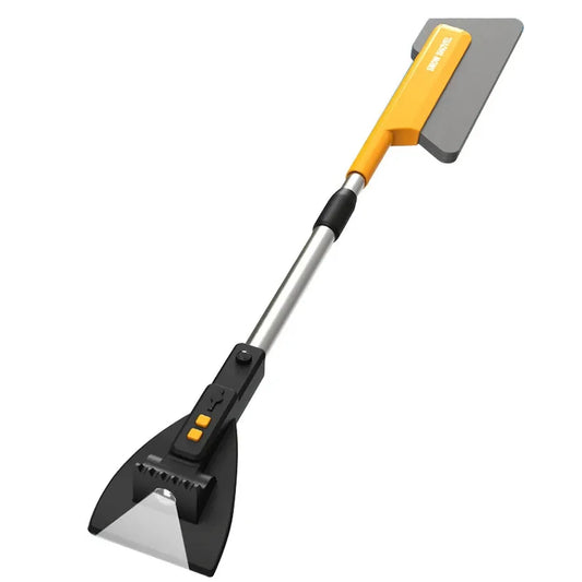 JMT-399690 Multi-Functional Car Snow Scraper with Long Handle and LED Light