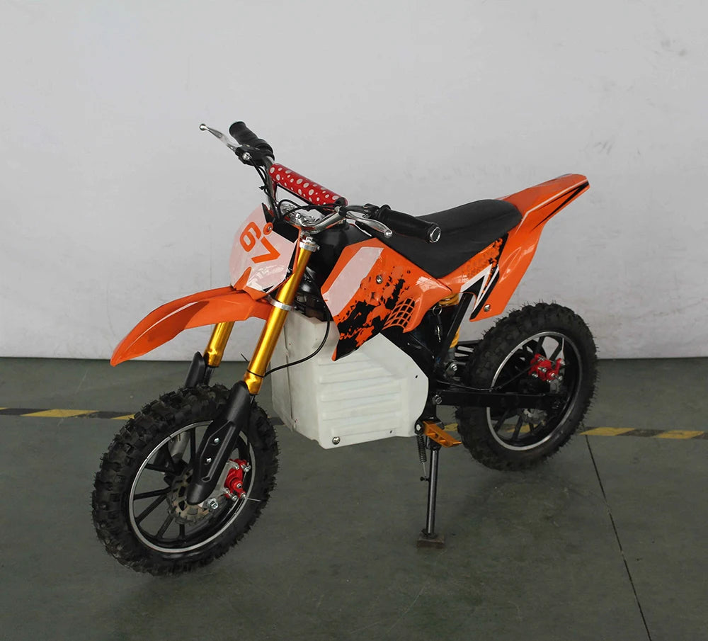 JMT-399818 500W Electric Dirt Bike for Kids – Fun Off-Road Adventure with Safety Features , Top Speed 27.9 mph