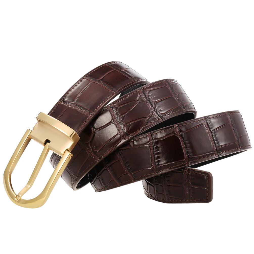 JMT-399818 Stainless Steel Pin Buckle Perforated Belt - Model LY35-61513-8