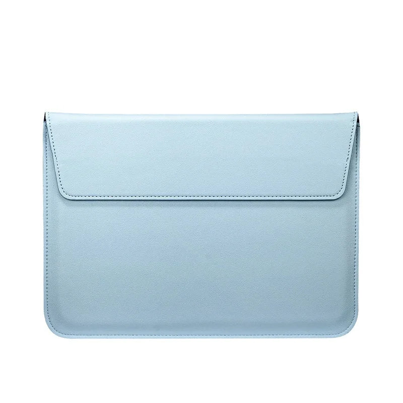 JMT-399882 Custom Smooth Leather Laptop Cover and Stand for 15-Inch Devices