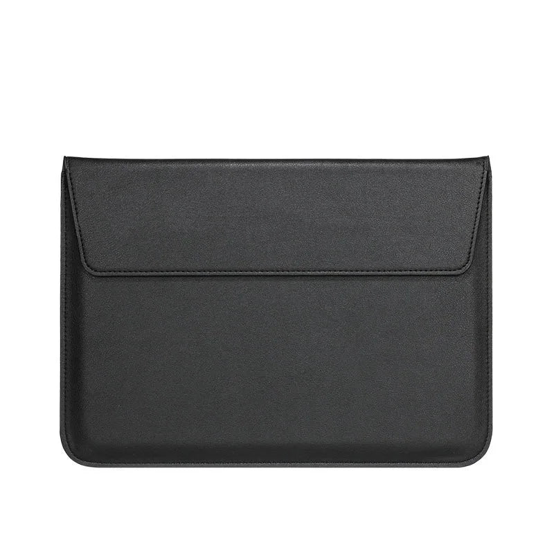 JMT-399882 Custom Smooth Leather Laptop Cover and Stand for 15-Inch Devices