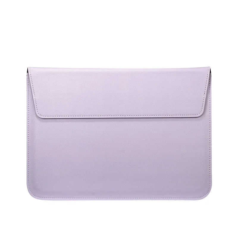 JMT-399882 Custom Smooth Leather Laptop Cover and Stand for 15-Inch Devices