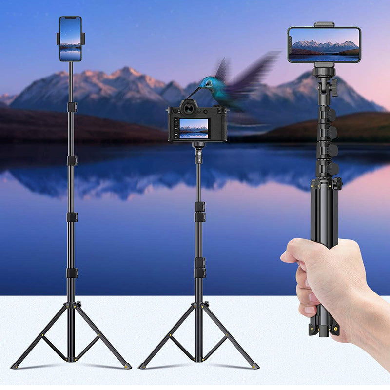JMT-400074 Adjustable Tripod Selfie Stick for iPhone - Aluminum Alloy, 5 Sections, 45cm Shrink Height