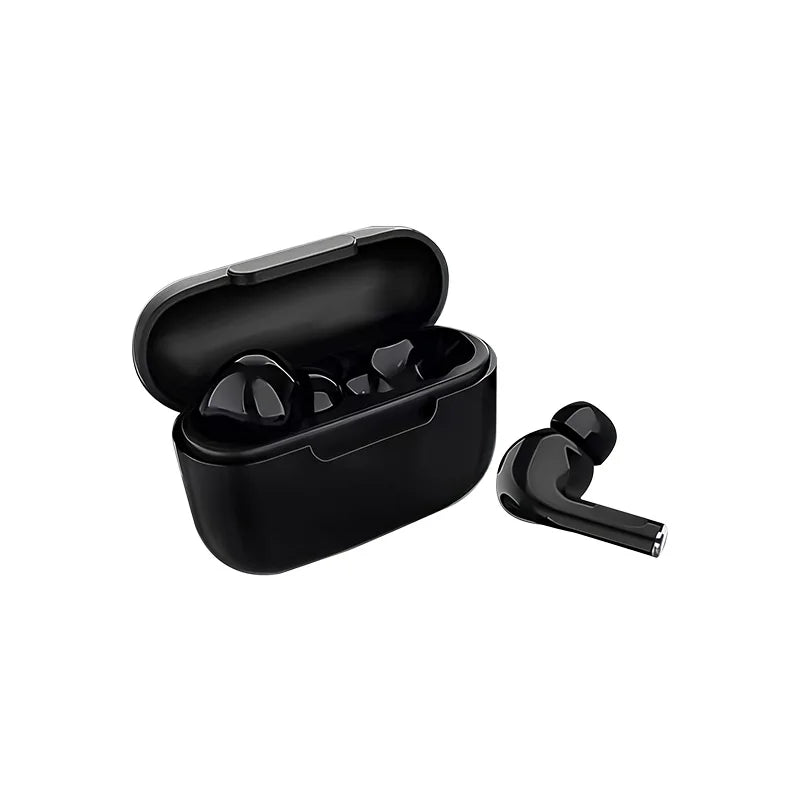 JMT-400394 True Wireless Earphones E17 with Bluetooth 5.3, Waterproof In-Ear Headset, Built-in Microphone for Gaming and Phone Use