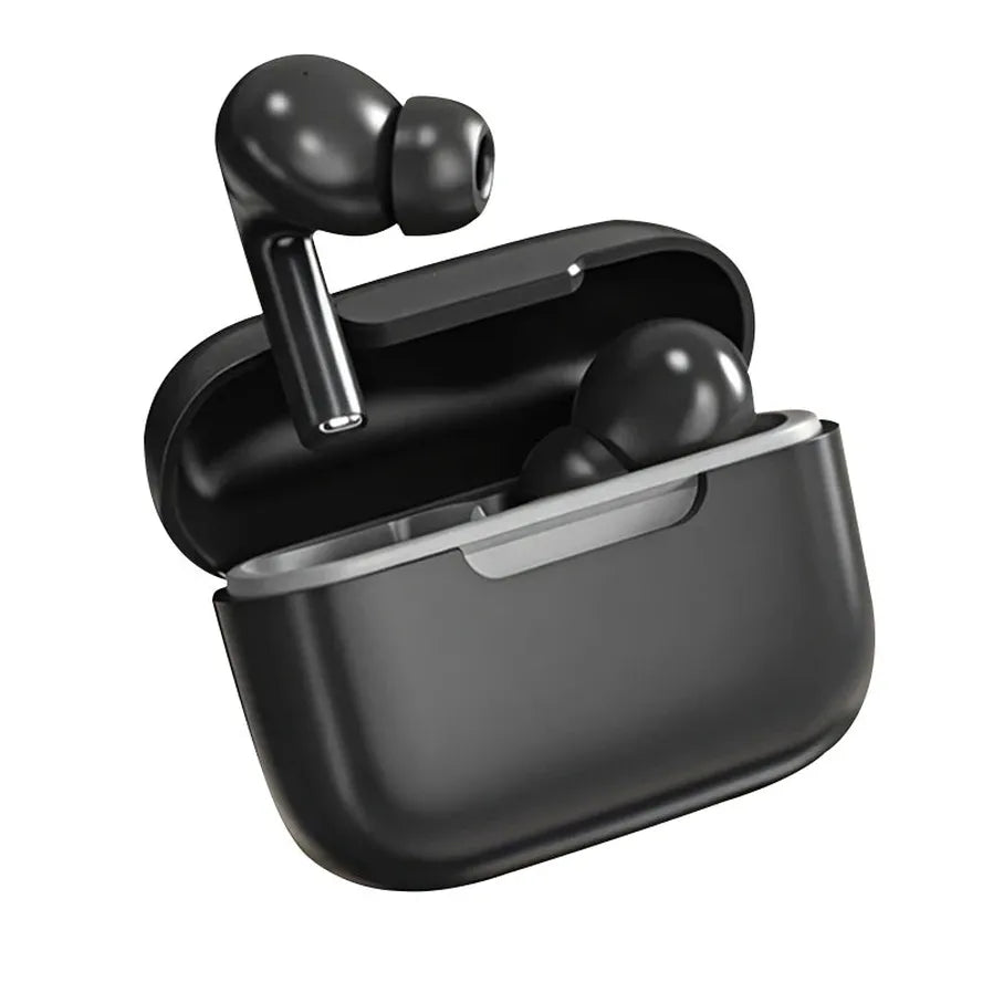 JMT-400394 True Wireless Earphones E17 with Bluetooth 5.3, Waterproof In-Ear Headset, Built-in Microphone for Gaming and Phone Use