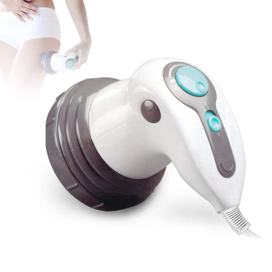 JMT-400458 Full-Body Hand-Held Fat Pushing Massager with Infrared Heating and Replaceable Massage Heads