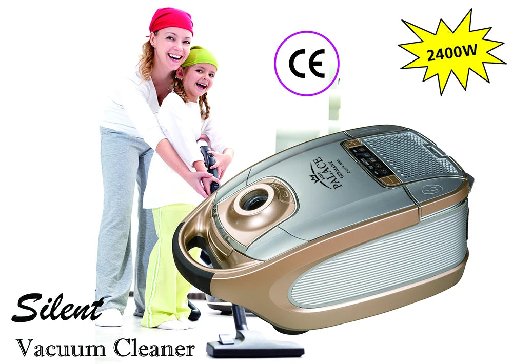 JMT-400522 Silent Design 2200W Big Canister Vacuum Cleaner with LED Display