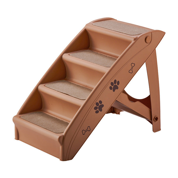 JMT-401034 Foldable Non-Slip Stairs for Small Dogs and Cats - Multiple Color Options Available