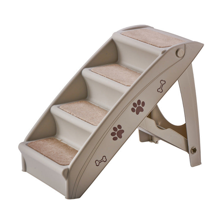 JMT-401034 Foldable Non-Slip Stairs for Small Dogs and Cats - Multiple Color Options Available