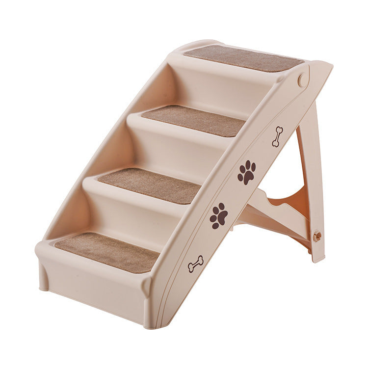 JMT-401034 Foldable Non-Slip Stairs for Small Dogs and Cats - Multiple Color Options Available