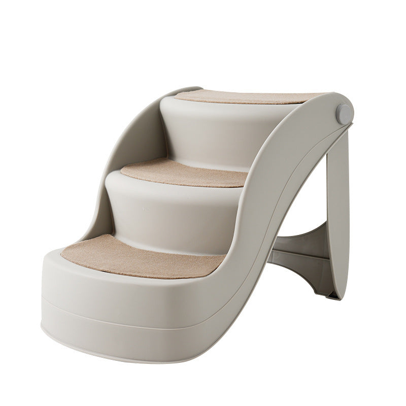 JMT-401034 Foldable Non-Slip Stairs for Small Dogs and Cats - Multiple Color Options Available