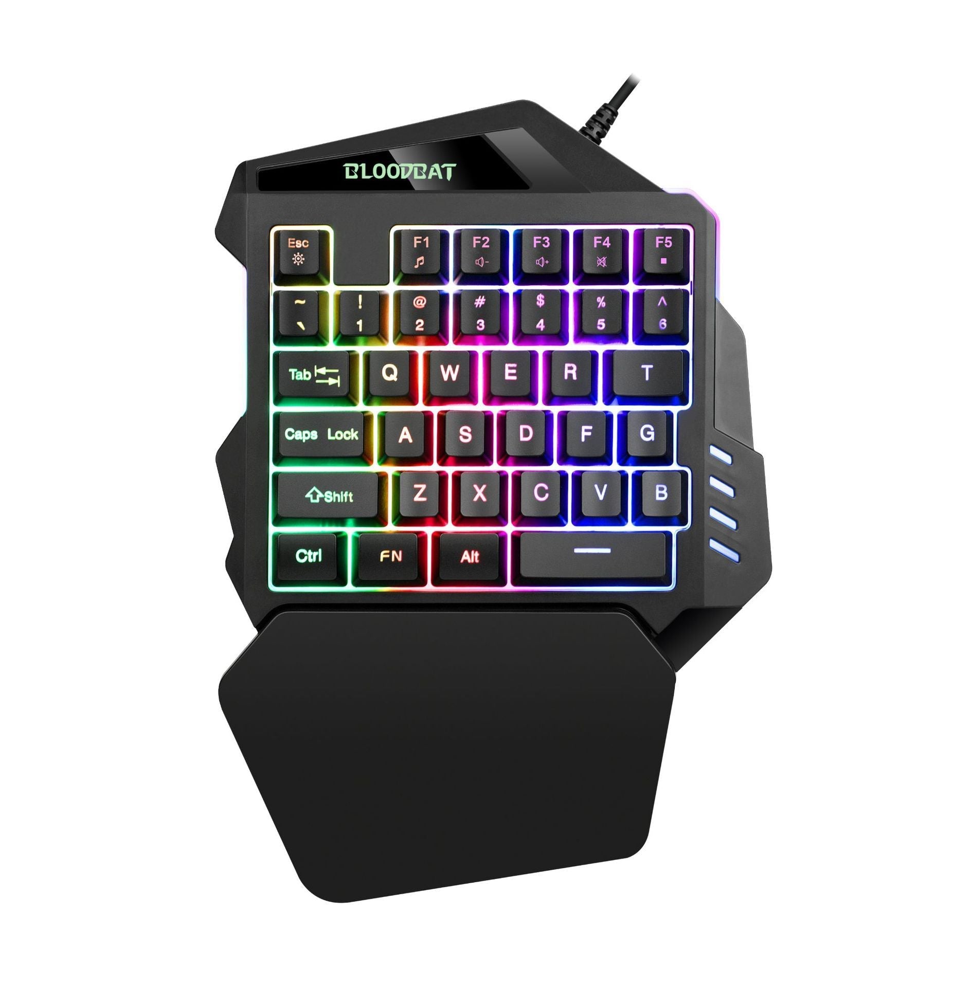 JMT-401226 Compact Gaming Keyboard with 35 Keys and USB Connection for Mobile Gaming