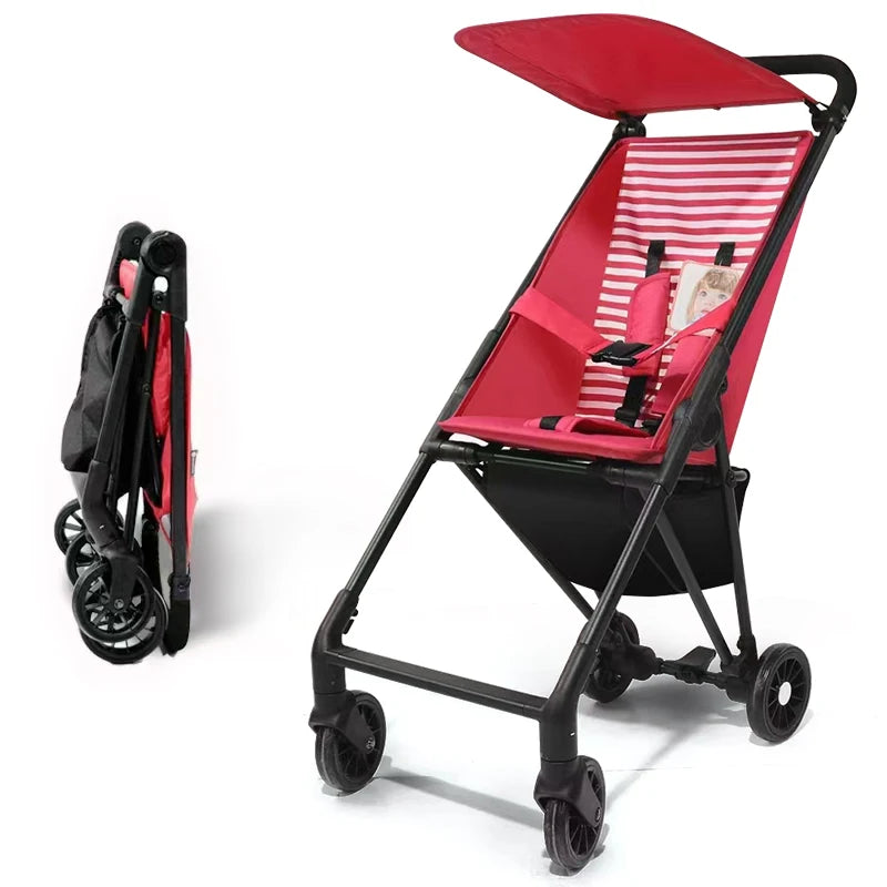 JMT-401226 Lightweight Foldable Travel Stroller for Babies 0-3 Years with Aluminium Frame
