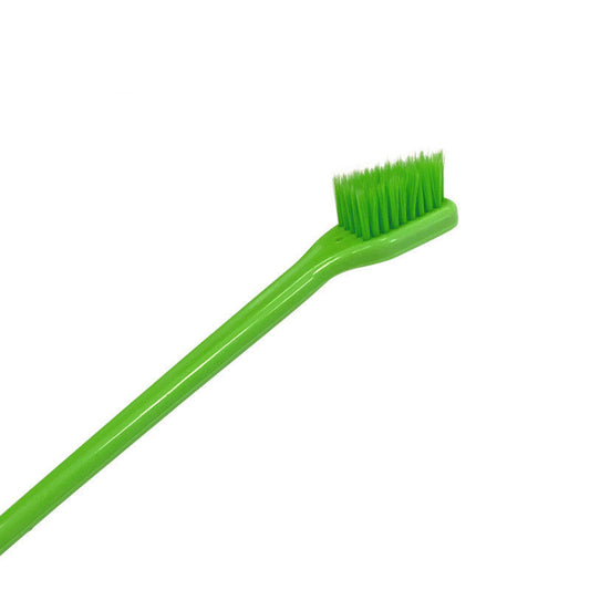 JMT-401290 Two-Headed Cat and Dog Toothbrush for Effective Oral Care