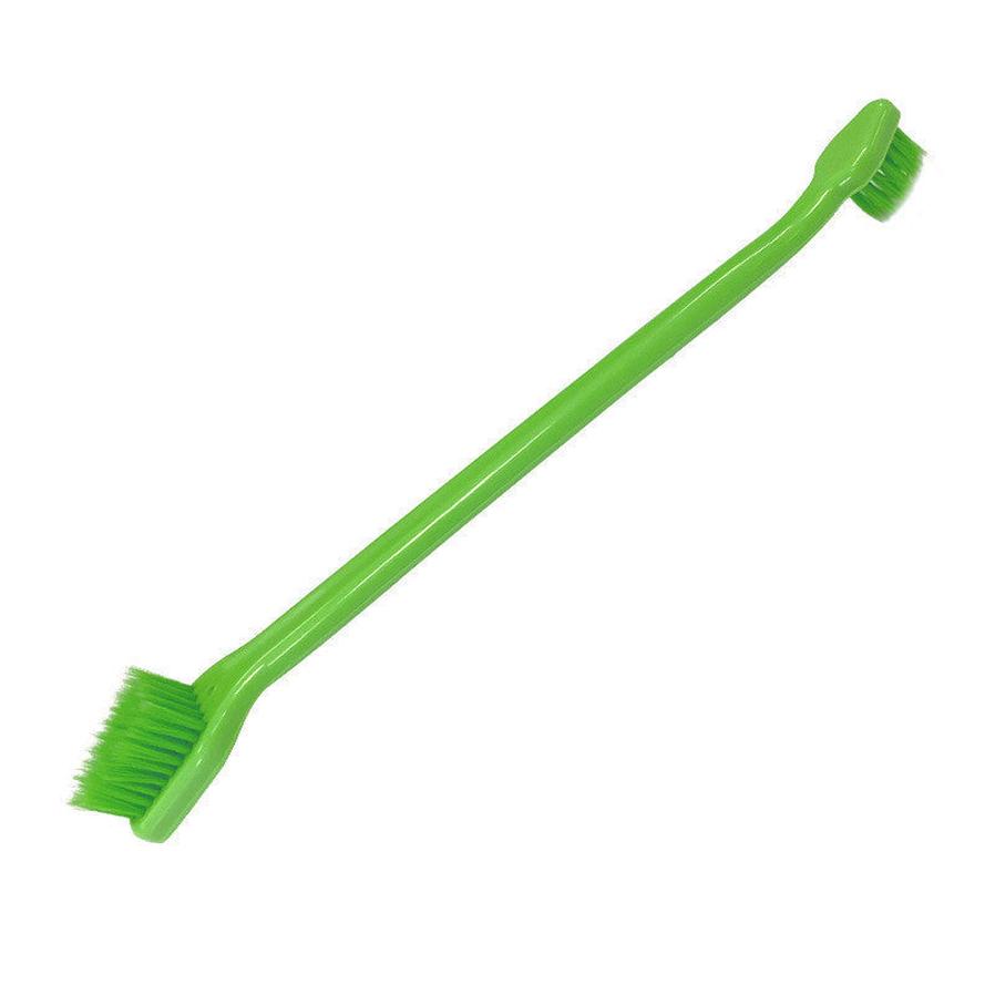 JMT-401290 Two-Headed Cat and Dog Toothbrush for Effective Oral Care