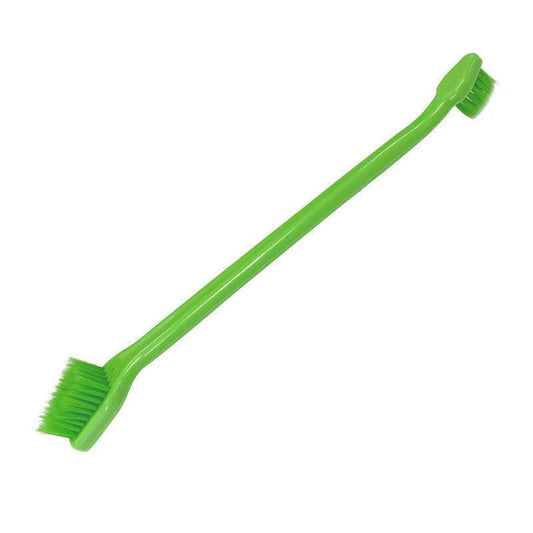 JMT-401290 Two-Headed Cat and Dog Toothbrush for Effective Oral Care