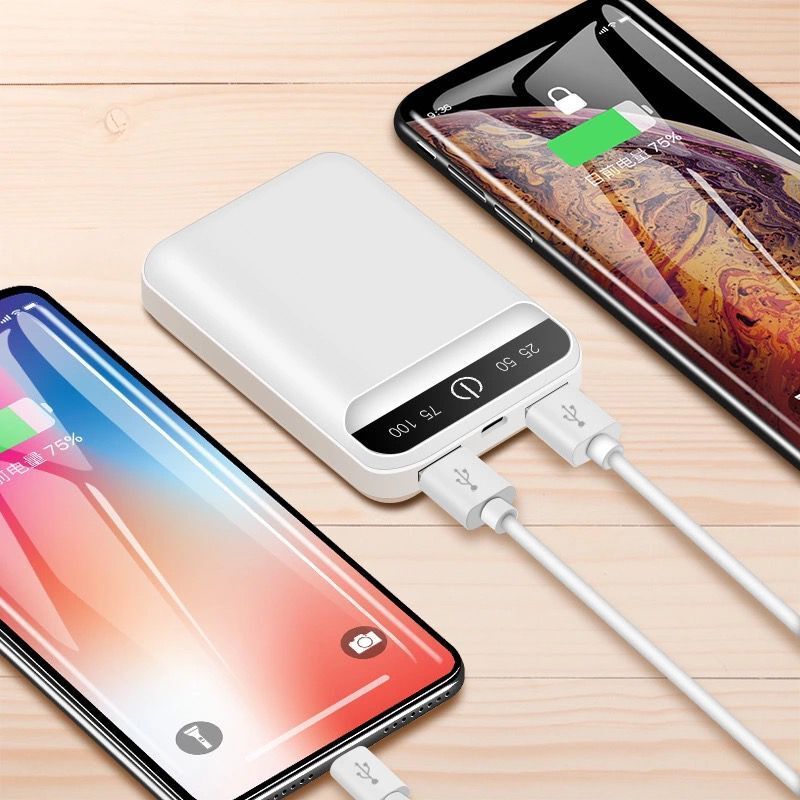 JMT-401546 Digital Display Portable Power Bank - 5500 mAh Capacity